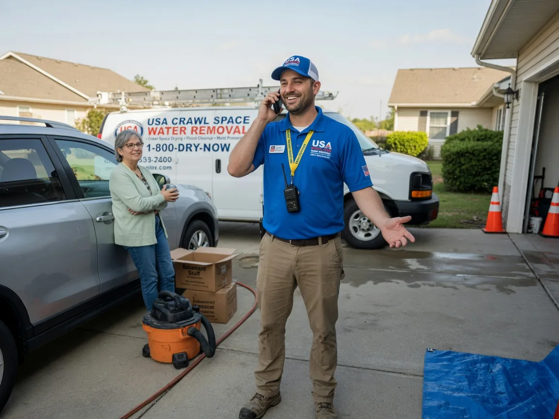 Crawl Space Water Removal Peggy, TX FAQs